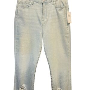 7 for  all the mankind high rise jeans NWT